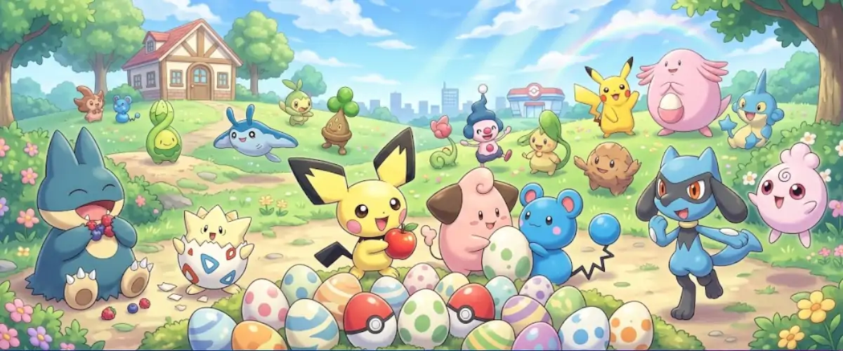 Baby Pokémon – czym są, lista i historia od Pichu do Toxela