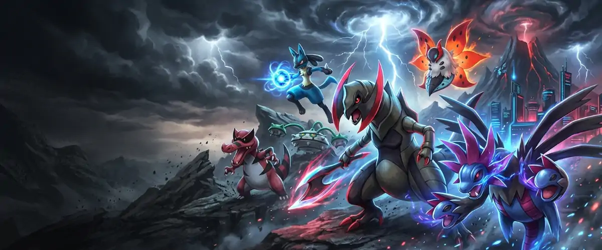 Najlepszy team do Pokémon Black 2: Samurott, Magnezone, Krookodile, Chandelure, Sigilyph i Haxorus. Sprawdź role, zamienniki i przygotowanie do Ligi.