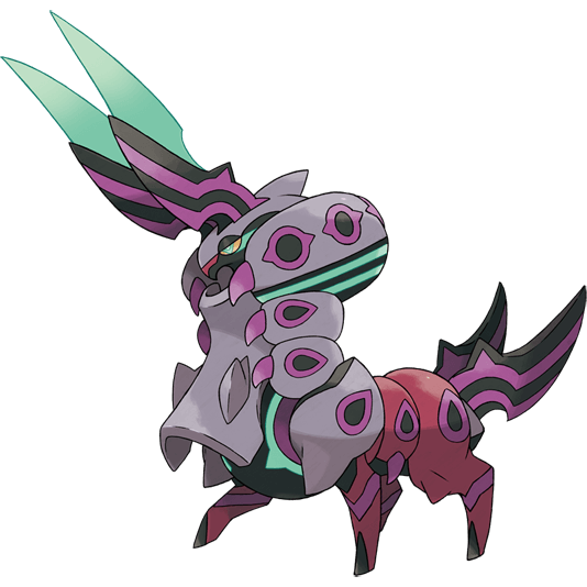 Mega Scolipede Pokemon 545 – miniatura i grafika Pokédex