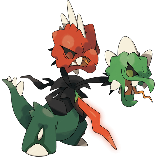 Mega Scovillain Pokemon 952 – miniatura i grafika Pokédex