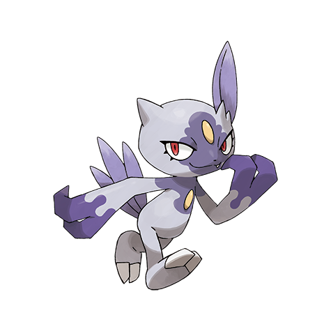 Sneasel Hisui Pokemon 215 – miniatura i grafika Pokédex