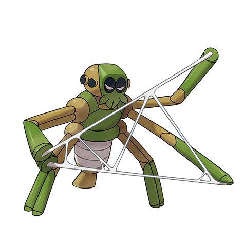 Spidops Pokemon 918 – miniatura i grafika Pokédex