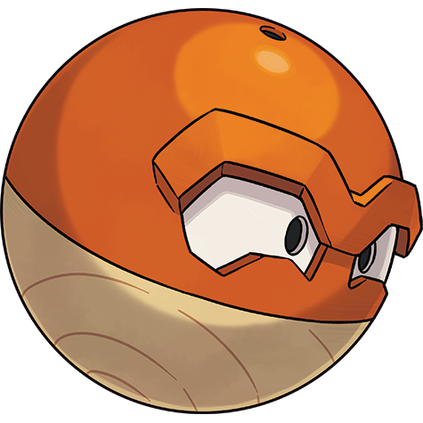 Voltorb Hisui Pokemon 100 – miniatura i grafika Pokédex