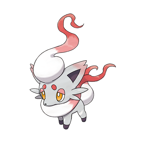 Zorua Hisui Pokemon 570 – miniatura i grafika Pokédex