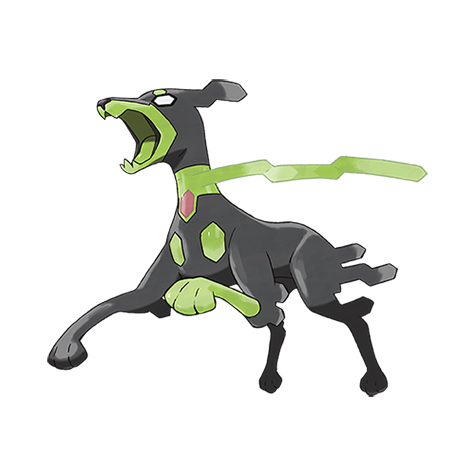Zygarde 10% Pokemon 718 – miniatura i grafika Pokédex