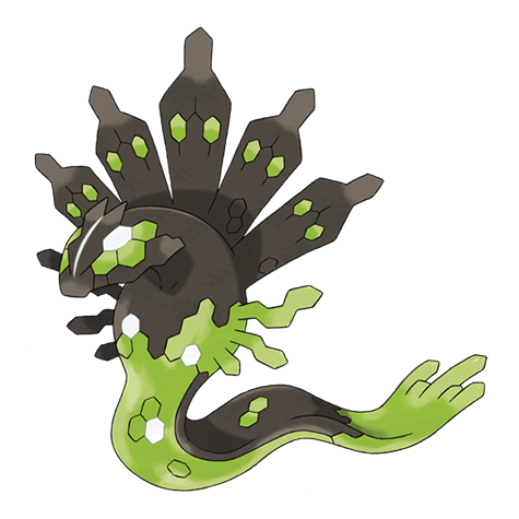 Zygarde Pokemon 718 – miniatura i grafika Pokédex