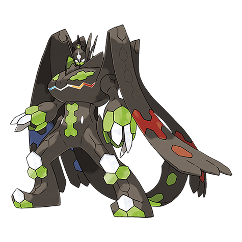 Zygarde Complete Pokemon 718 – miniatura i grafika Pokédex