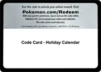 Code Card - Holiday Calendar