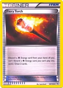 Fiery Torch - 89/106 (Sheen Holo)
