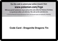 Code Card - Dragonite Dragons Tin