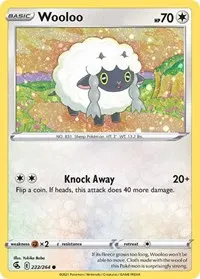 Wooloo - 222/264 (Cosmos Holo)