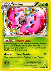 Vivillon - 15/162 (Cosmos Holo)