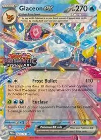 Glaceon ex - 026/131 (Prismatic Evolutions Stamp)