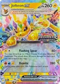 Jolteon ex - 030/131 (Prismatic Evolutions Stamp)