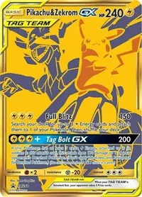 Pikachu & Zekrom GX - SM248