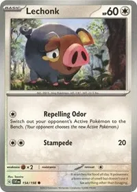 Lechonk - 154/198 (Holo)