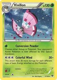 Vivillon - 17/146 (Cosmos Holo)