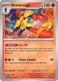 Armarouge - 041/198 (Line Holo)