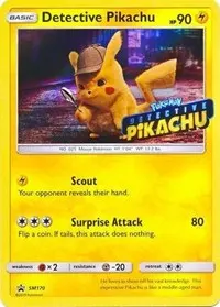Detective Pikachu - SM170 (Stamped)