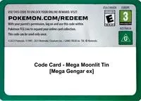 Code Card - Mega Moonlit Tin [Mega Gengar ex]