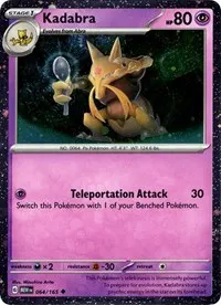 Kadabra - 064/165 (Cosmos Holo)