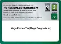 Code Card - Mega Forces Tin [Mega Dragonite ex]