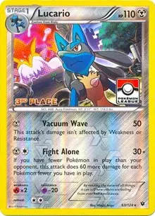 Lucario - 63/124 (Pokemon League) [3rd Place]