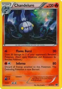 Chandelure - 20/99 (Cracked Ice Holo)