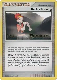 Buck's Training - 130/146 (Prerelease) [Staff]