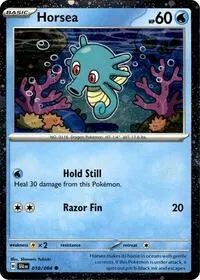 Horsea - 010/064 (Cosmos Holo)