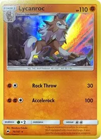 Lycanroc - 76/147 (Water Web Holo)