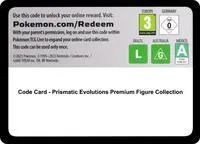 Code Card - Prismatic Evolutions Premium Figure Collection