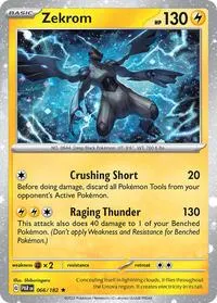 Zekrom - 066/182 (Cosmos Holo)