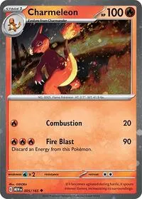 Charmeleon - 005/165 (Cosmos Holo)
