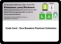 Code Card - Tera Brawlers Premium Collection