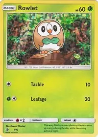 Rowlet - 1/12