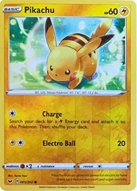 Pikachu - 065/202 (Reverse Cosmos Holo)