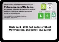 Code Card - Fall 2023 Collector Chest