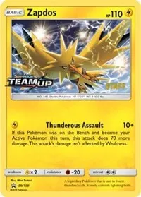 Zapdos - SM159 (Prerelease) [Staff]