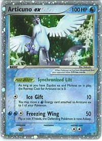 Articuno ex - 032 (EX Collector's Window Tins)